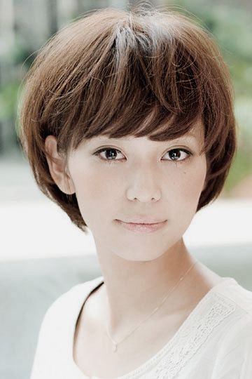 ,短发女生图